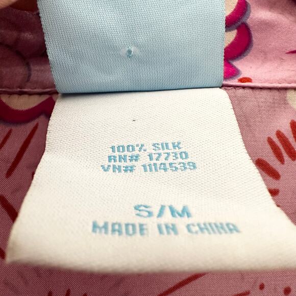 Nick & Nora Silk Purple Eastern Asian Inspired Dragon Chinese New Year Robe S/M - Picture 7 of 11